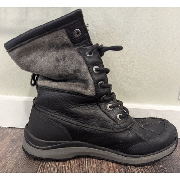 Ugg Adirondack Boots III in Black and Grey  Size 7.5 - Picture 6 of 14